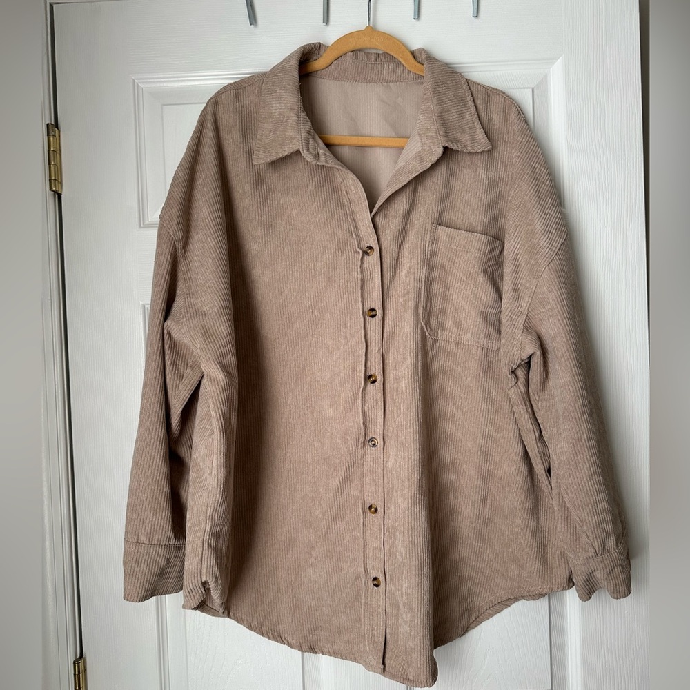 Corduroy shirt